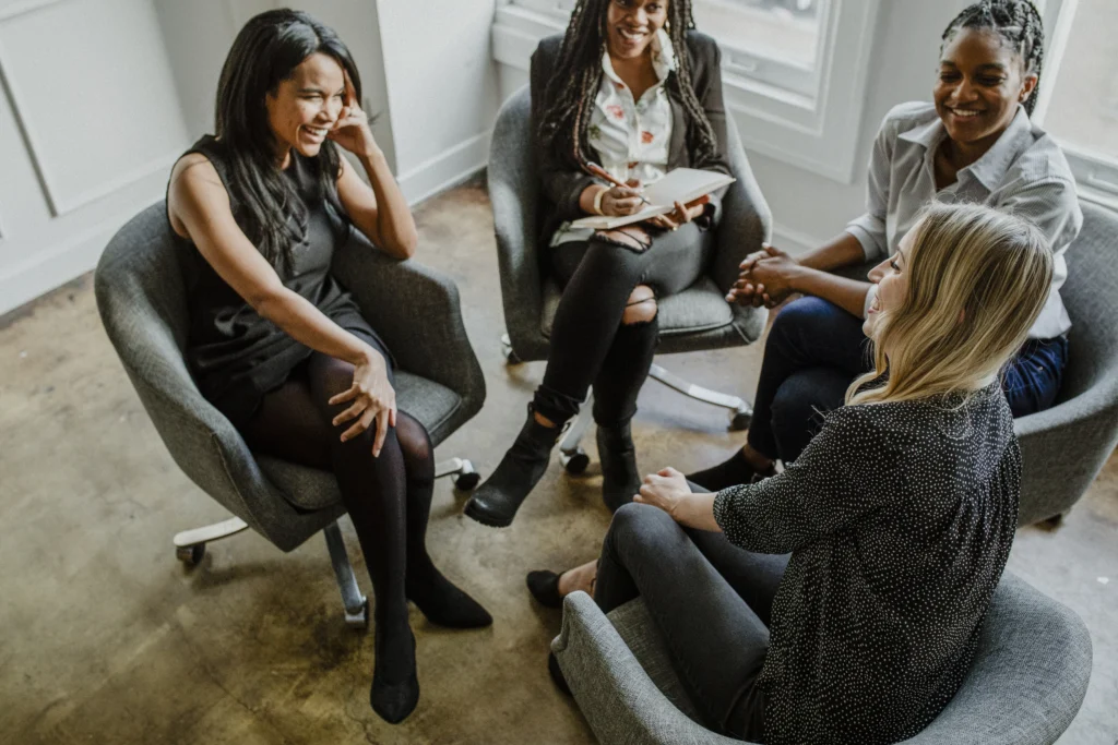 Careers 1 happy businesswomen having a meeting in the office 2025 02 10 04 22 48 utc